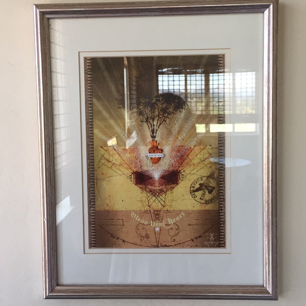 Framed Papaya Art Board